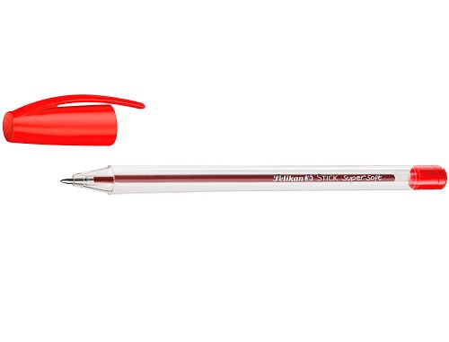 Esferografica pelikan stick super soft vermelho , Pelikan , 152145 , 4012700820839
